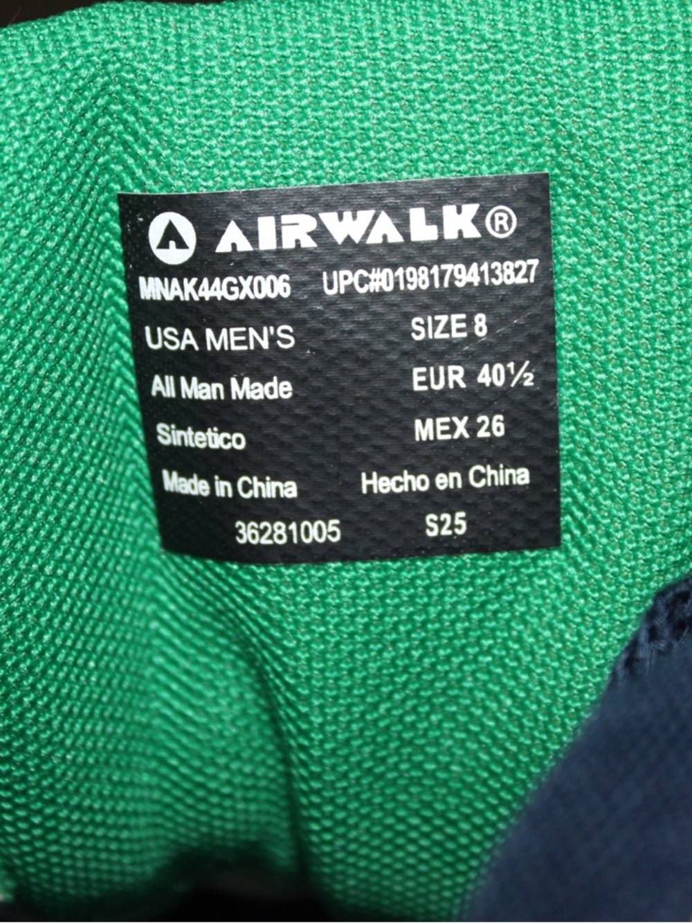 Airwalk Men’s Green Knit Jacket